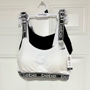 Bebe - 2 Pack Seamless Bras With removable Pads ( Tag Free)